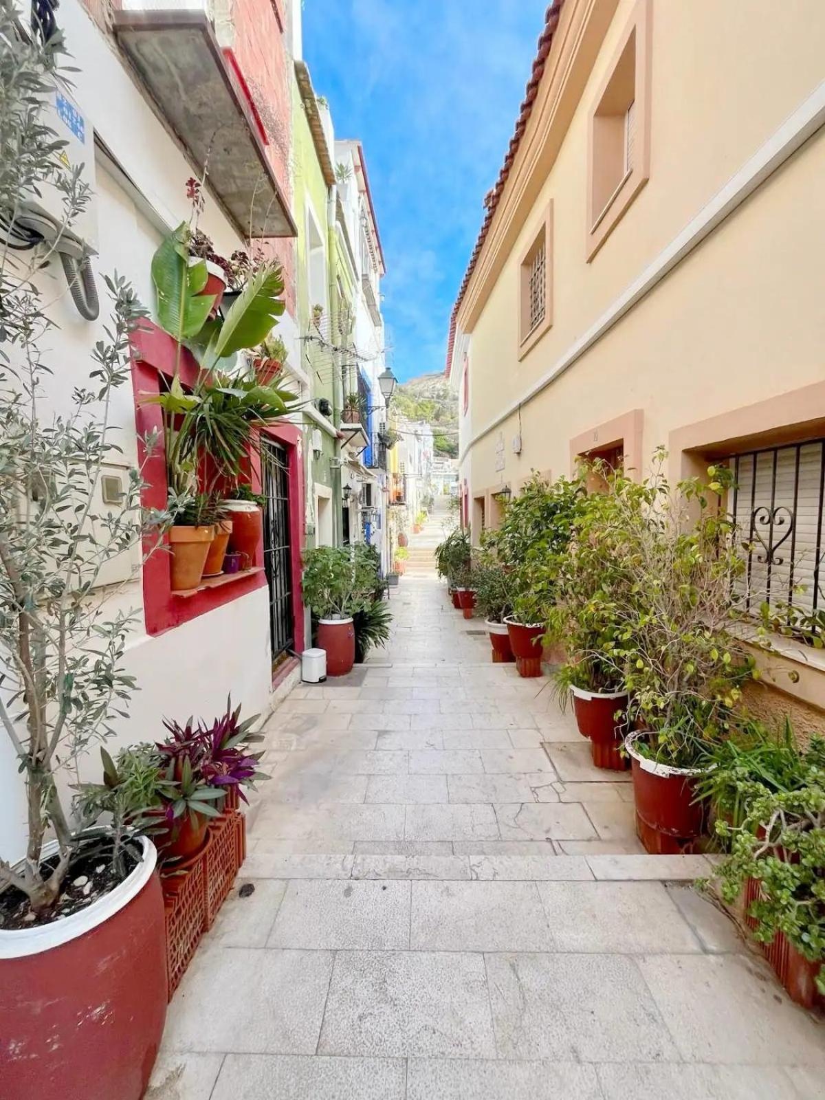 Apartamento En Casco Antiguo De Alicante Bagian luar foto